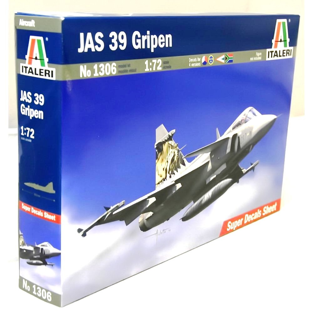 Macheta aeromodele Italeri SAAB JAS 39 Gripen 1:72 ITA 1306