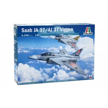 Macheta aeromodele Italeri SAAB JA 37 / AJ 37 Viggen 1:48 ITA 2785 Macheta aeromodele Italeri SAAB JA 37 / AJ 37 Viggen 1:48 ITA 2785