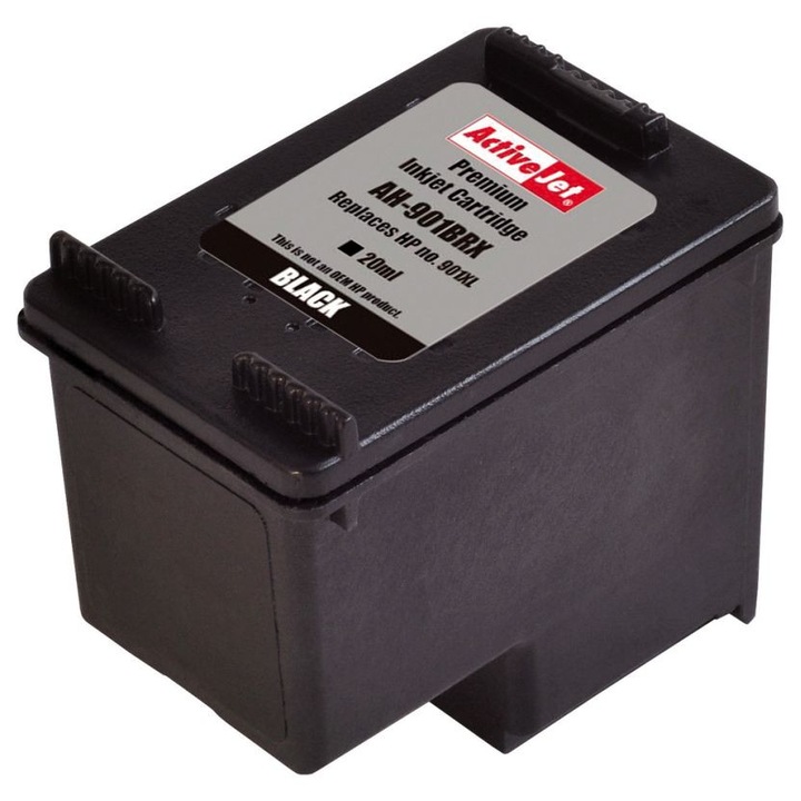 ActiveJet Premium Kompatibilis tintapatron, fekete, 901XL HP-hoz, 20 ml