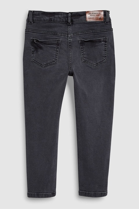 NEXT, Blugi relaxed fit cu talie inalta, Negru, 4Y Standard