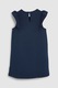 NEXT, Rochie evazata cu imprimeu grafic, Bleumarin, 15Y Standard