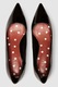 NEXT, Pantofi de piele ecologica cu toc kitten, Negru, 4