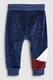NEXT, Set de bluza si pantaloni sport cu model colorblock, Rosu inchis/Albastru inchis, 18-24M Standard