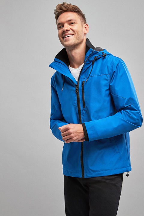 NEXT, Jacheta usoara cu gluga, Albastru royal, 18