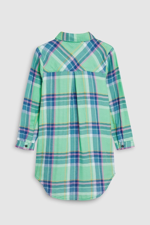 NEXT, Camasa cu model in carouri, Verde, 8Y Standard