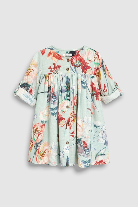 NEXT, Rochie cu model floral, Multicolor, 6-7Y Standard