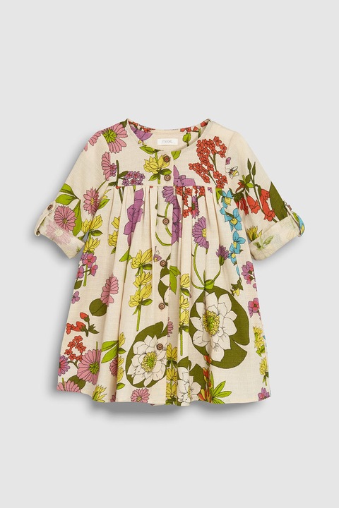 NEXT, Rochie cu model floral, Multicolor, 6-9M Standard