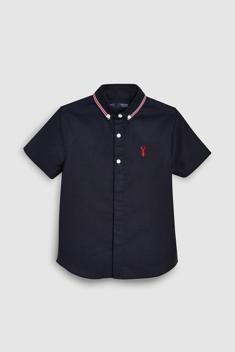 NEXT, Camasa cu maneci scurte, Bleumarin, 14Y Standard