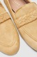 NEXT, Pantofi loafer de piele intoarsa, Galben mustar, 4-WIDE