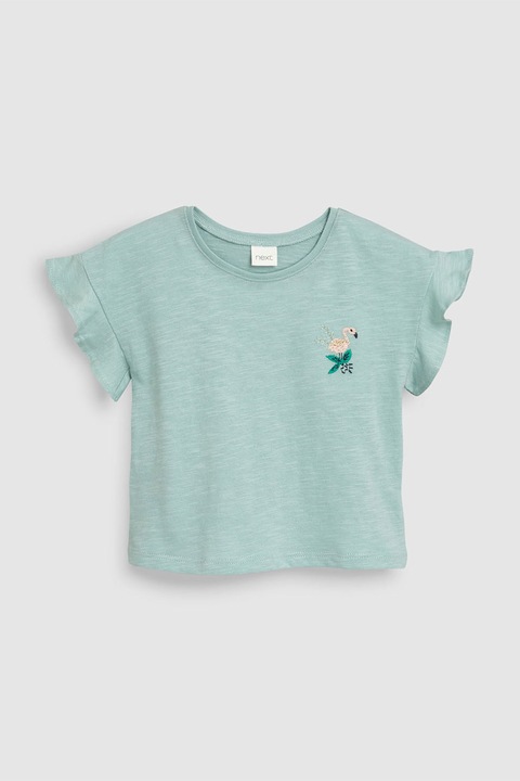 NEXT, Set de tricouri - 3 piese, Roz piersica/Verde, 9-12M Standard