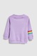 NEXT, Bluze sport cu imprimeu curcubeu, Violet, 16Y Standard