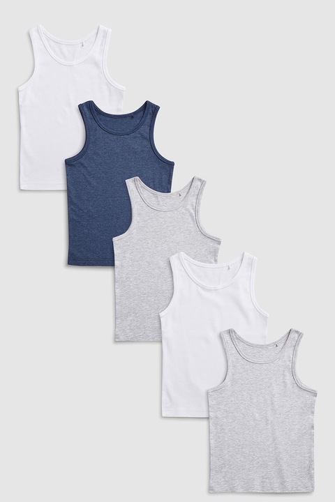 NEXT, Set de topuri - 5 piese, Multicolor, 7-8Y Standard