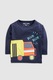 NEXT, Set de bluze cu imprimeu - 3 piese, Multicolor, 3-6M Standard