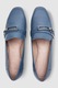 NEXT, Pantofi loafer de piele, Albastru prafuit, 8