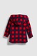 NEXT, Jacheta din fleece cu model in carouri, Rosu/Bleumarin, 18-24M Standard