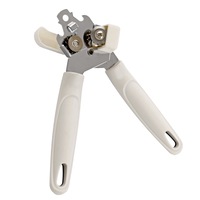 Desfacator pentru conserve Cuisine, 20.5 cm, Alb