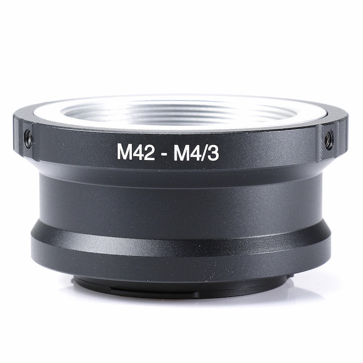 GOWENIC Adattatore Per Montaggio Obiettivo Da M42 A M43, Lega - Foto 8