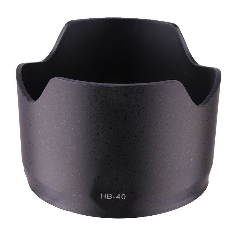 Pare-soleil HB-40 Remplacement Pour Objectif Nikon AF-S 24-70mm F2.8G ED - Monture ABS, Protection Contre Reflets Et Rayures