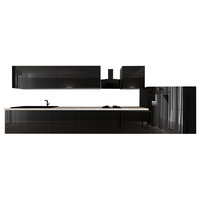 set bucatarie modulara evora 5  mdf negru lucios 48 m imagen 34_0_
0
