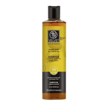 Sampon de par cu ulei organic de masline Velvet 300 ml Sampon de par cu ulei organic de masline Velvet 300 ml
