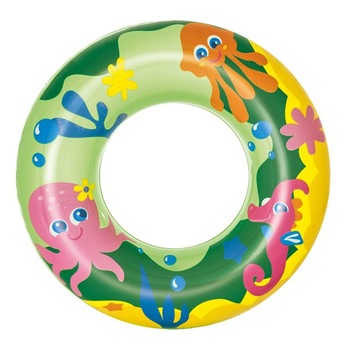 Colac gonflabil pentru copii 3-6 ani, 51 cm, multicolor, animalute de mare Colac gonflabil pentru copii 3-6 ani, 51 cm, multicolor, animalute de mare