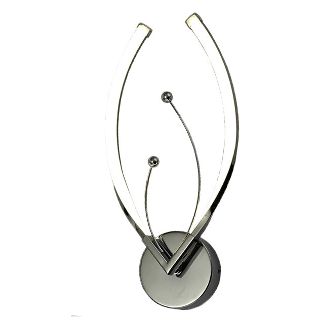 Aplica NIKOM NG 8915-2, 12 W, 4000K, 220 V, PVC, metal, crom