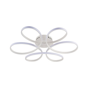 Plafoniera NIKOM NG 9139-6, 84 W, 4000K, 220 V, PVC, metal, alb Plafoniera NIKOM NG 9139-6, 84 W, 4000K, 220 V, PVC, metal, alb