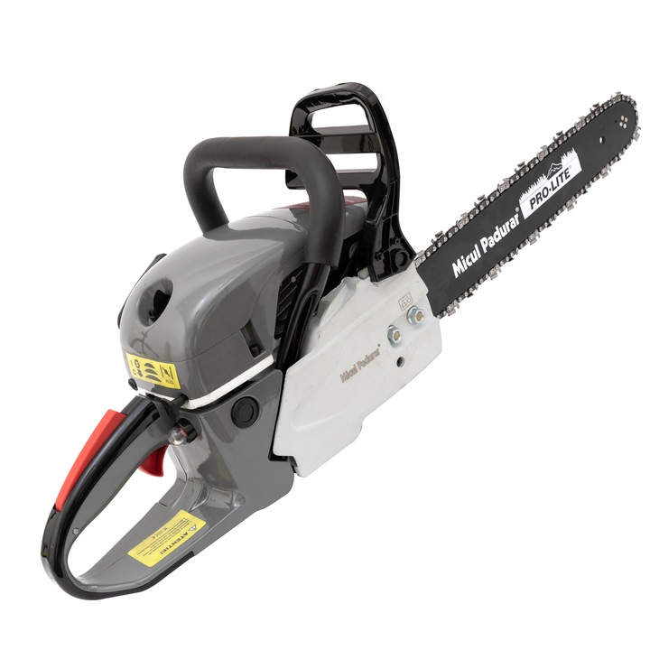 Micul Padurar Promo 2019 Benzines Láncfűrész Csomag, 52 cm3, 3 LE, 8500 ford / perc (2 penge és 2 lánc)