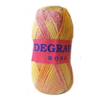 Pachet fir tricotat 5 bobine Rosa Degrade, cod 3035, acril 100%, 500 g/pachet, multicolor Pachet fir tricotat 5 bobine Rosa Degrade, cod 3035, acril 100%, 500 g/pachet, multicolor