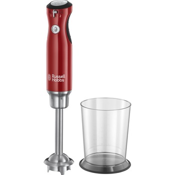 Mixer vertical Russell Hobbs 25230-56 Retro Red, 2 viteze, pahar 1l, Rosu Mixer vertical Russell Hobbs 25230-56 Retro Red, 2 viteze, pahar 1l, Rosu