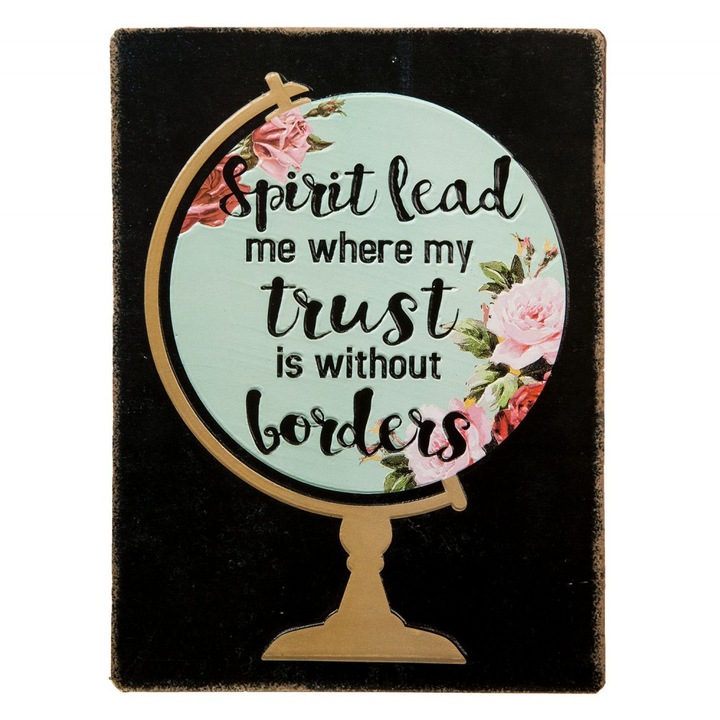 Метална картина Spirit Lead 35 см х 26 см