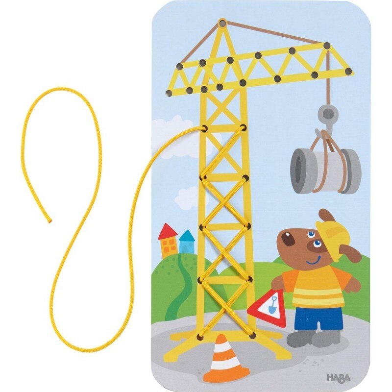 Macara- joc creativ de cusut, Haba, Lemn, 3 ani+