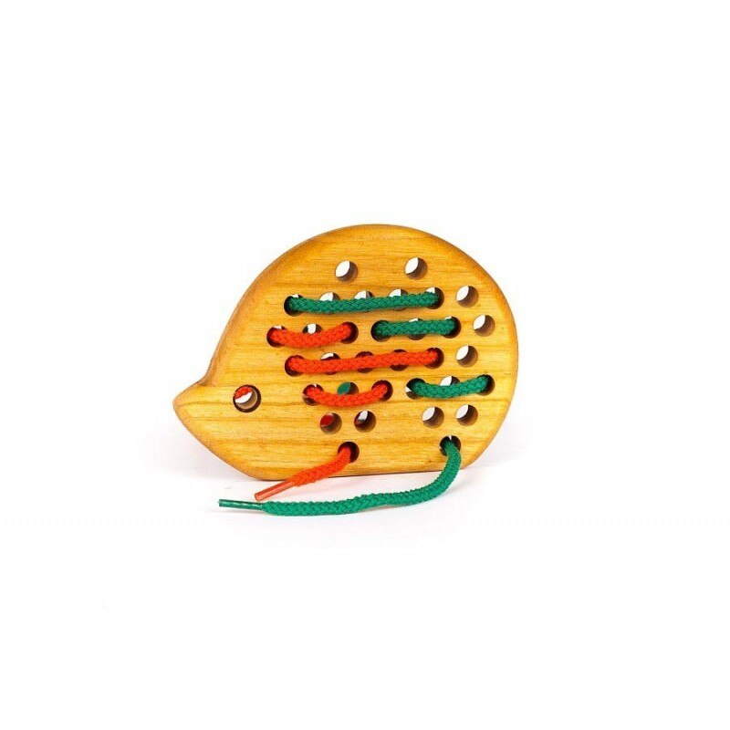 Arici cu snur, Bajo, Lemn, 3 ani+