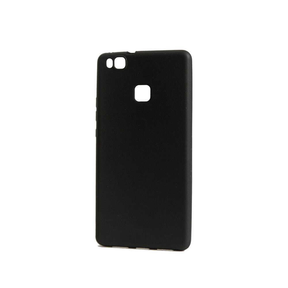 Husa Silicon Lemontti Silky pentru Huawei P10 Lite, Negru