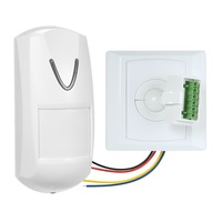 Senzor de miscare PIR cu cablu PNI SafeHouse HS130 pentru sisteme de alarma