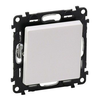 Intrerupator cap scara simplu, Legrand, incastrat, alb Intrerupator cap scara simplu, Legrand, incastrat, alb
