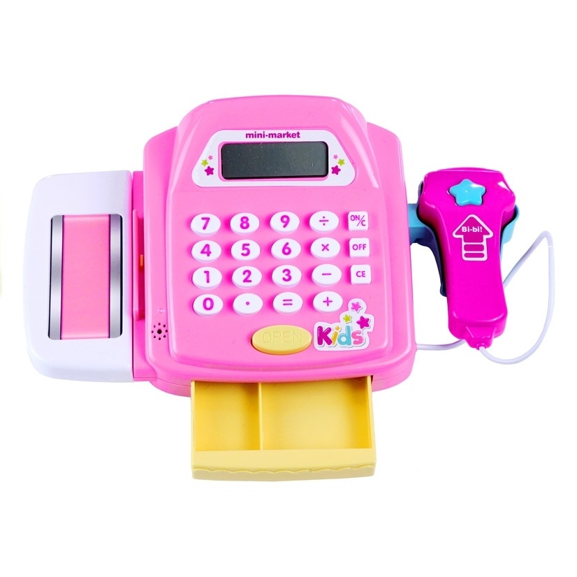 Casa de marcat cu cos de cumparaturi si accesorii