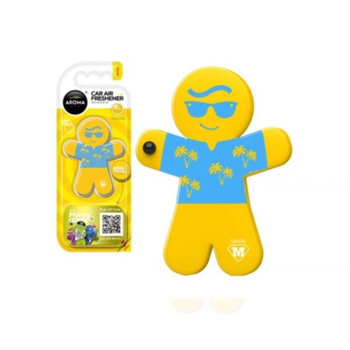 Aroma Car Manny illatosító Vanilla (5492997) (AromaCar5492997)