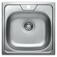 chiuveta bucatarie imk inox leinen alveus allux patrata 48 x 48 cm an imagen 0_0_0