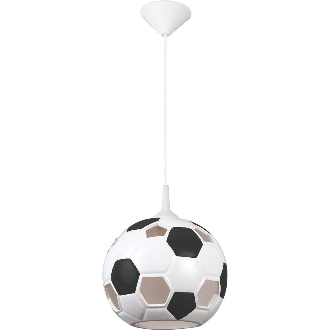 Pendul Lampex, E27, 1 x 60 W, Alb/Negru