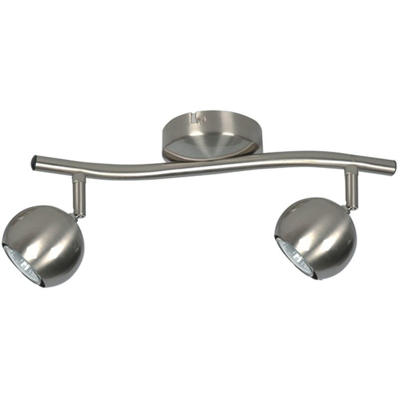 Aplica Lampex Bilbao, GU10, 2 x 50W, Argintiu