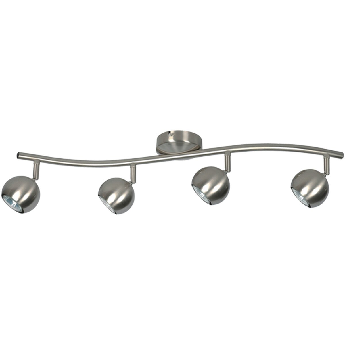Plafon Lampex, Bilbao, 4x50W, Metal, Argintiu