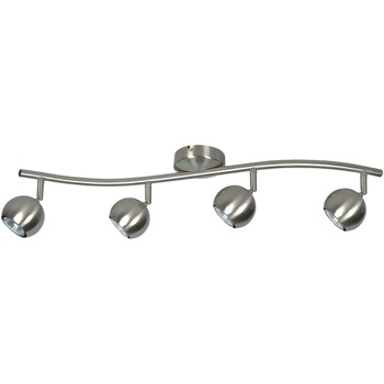 Plafon Lampex, Bilbao, 4x50W, Metal, Argintiu Plafon Lampex, Bilbao, 4x50W, Metal, Argintiu