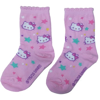 Sosete roz deschis, Hello Kitty Sosete roz deschis, Hello Kitty