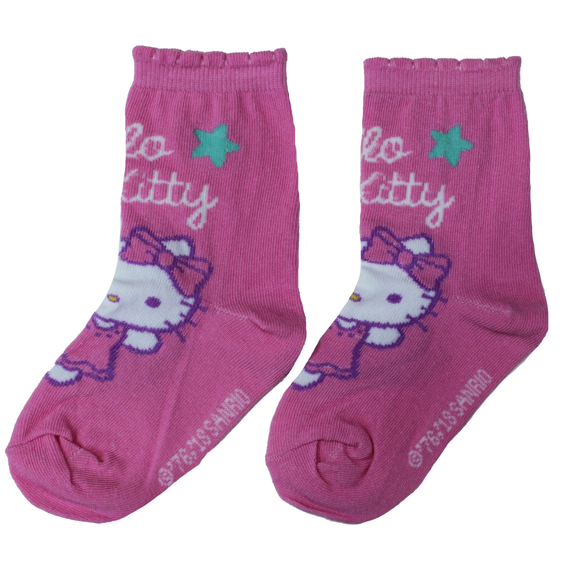 Sosete roz inchis, Hello Kitty