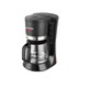 Filtru de cafea Albatros Delice, 680 W, 8 - 10 cesti, 1.2 L, Functie antipicurare, Cana de sticla, Negru/Ornament inox
