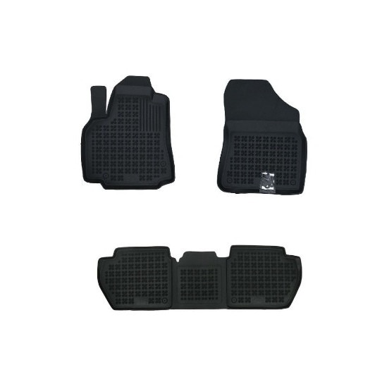 Set 4 covorase/presuri dedicate Citroen Berlingo I 1997-2008 din cauciuc antiaderent stil tavita, calitate de TOP