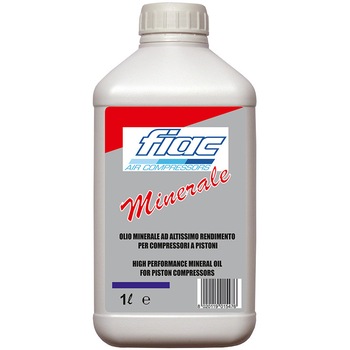 Ulei mineral compresor cu piston, FIAC, bidon 1l Ulei mineral compresor cu piston, FIAC, bidon 1l