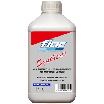 Ulei sintetic compresor cu piston, FIAC, bidon 1l Ulei sintetic compresor cu piston, FIAC, bidon 1l