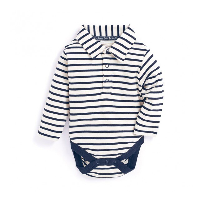 Body copii Breton Poloshirt Jojo Maman Bebe